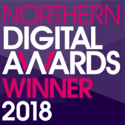 Northern Digital Awards Winner 2018 logo