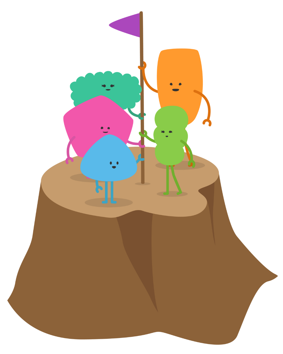 A young girl with her eyes closed smiling